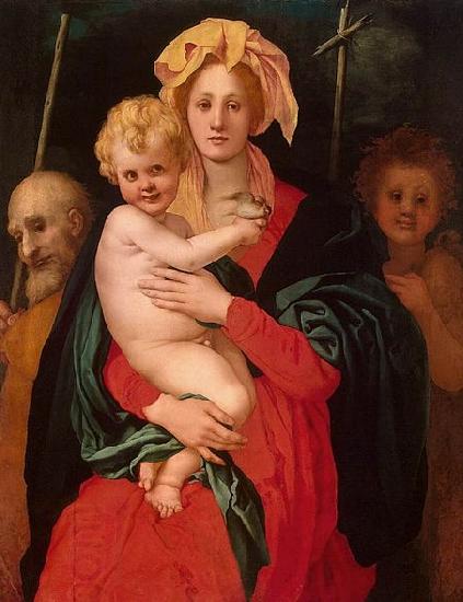 Jacopo Pontormo Madonna and Child with China oil painting art